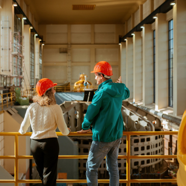 Besichtigung Kraftwerk Ryburg-Schwörstadt