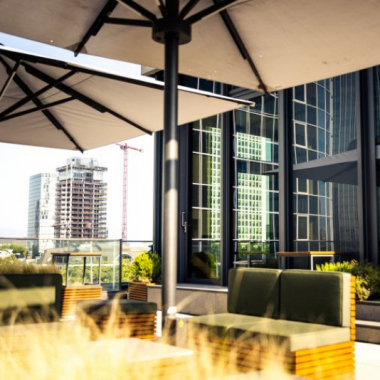 Frankfurter Büro - Dachterrasse