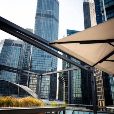 Frankfurter Büro - Dachterrasse