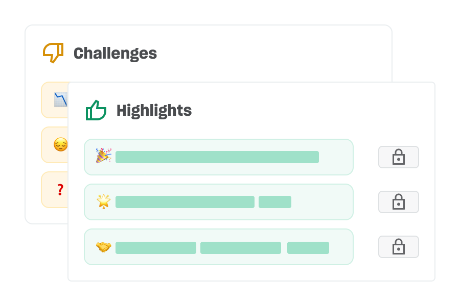 <b>Top topics:</b> Find out what's influencing the mood the most right now.