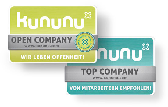 kununu Open & Top Company Siegel